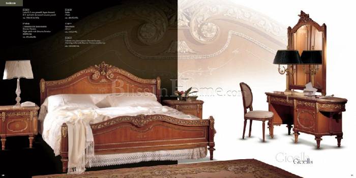 Collezioni Classic postelja Gioella E5652