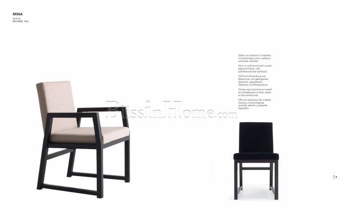 Home furniture (Nero) Stol Mina S601R__IT