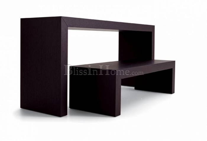 Home furniture (Nero) konzola Borges P101W