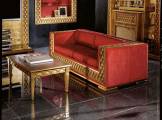 Phedra glamour kavč 3 mestny red