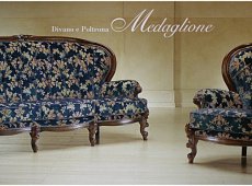 Blu catalogo Fotelj Medaglione 116/K-poltrona