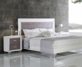 Marostica spalnica 3010 white-grey