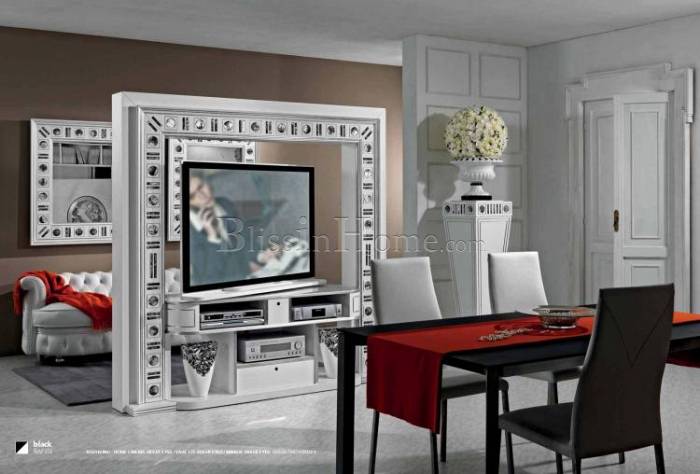 Mosaik TV omara HI–FI Revolving Home Cinema-Glass Eyes