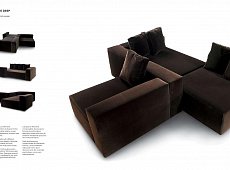 Home furniture (Nero) Zofa Dune deep R152KD+R150KD