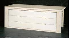Montalcino predalnik za garderobo white