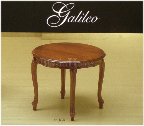 Blu catalogo klubska mizica Galileo Tondo 80/K