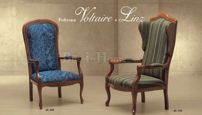 Blu catalogo Fotelj Voltaire 38/K
