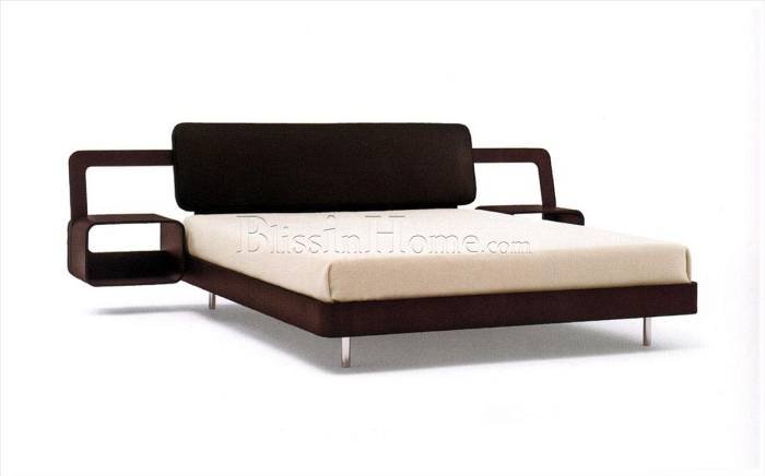 Home furniture (Nero) postelja Valentino L80R