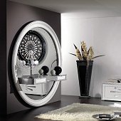 Black and White ogledalo Big mirror-Classic