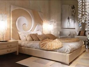Copertina BRONZA postelja Ricciolo 2047/160